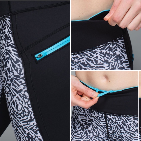 Lululemon Run:Top Speed Crop Capri Leggings size 10 - Picture 8 of 11